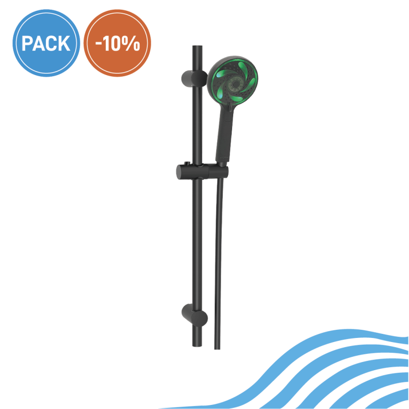 HYDRAO Aloe - pommeau de douche écologique, économique et connecté pour réduire sa consommation d'eau et d'énergie HYDRAO Aloe - pommeau de douche écologique, économique et connecté pour réduire sa consommation d'eau et d'énergie