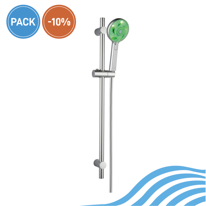 HYDRAO Aloe - pommeau de douche écologique, économique et connecté pour réduire sa consommation d'eau et d'énergie HYDRAO Aloe - pommeau de douche écologique, économique et connecté pour réduire sa consommation d'eau et d'énergie