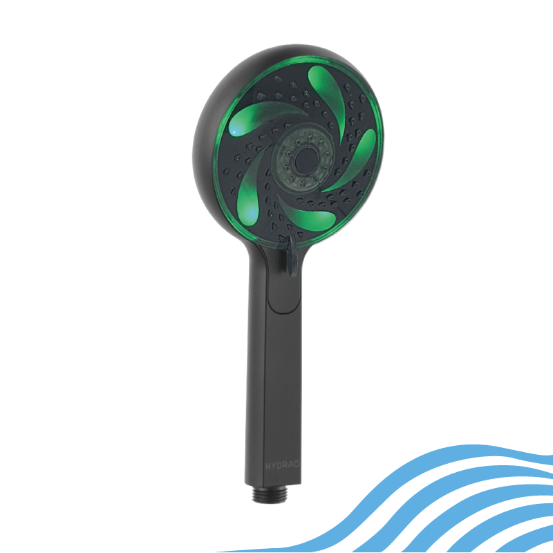 HYDRAO Aloe - pommeau de douche écologique, économique et connecté pour réduire sa consommation d'eau et d'énergie HYDRAO Aloe - pommeau de douche écologique, économique et connecté pour réduire sa consommation d'eau et d'énergie