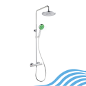 HYDRAO Aloe - pommeau de douche écologique, économique et connecté pour réduire sa consommation d'eau et d'énergie