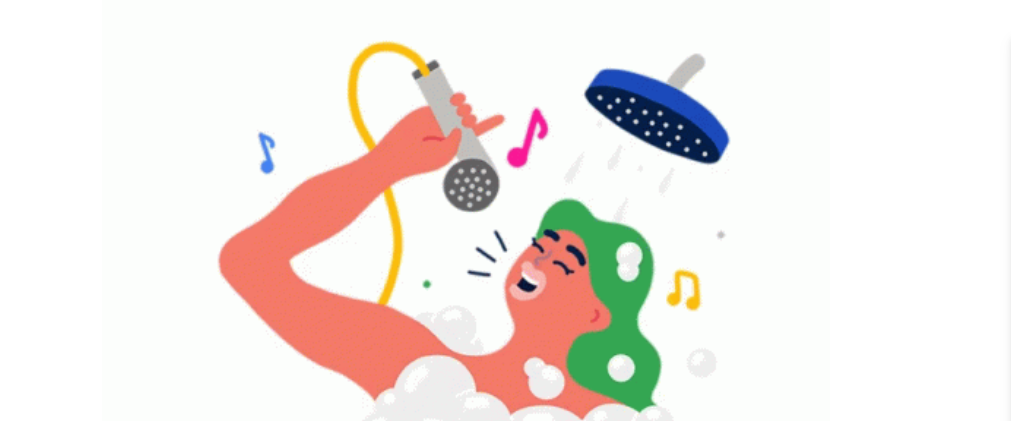 Pour une douche plus écolo, une musique de 3 minutes