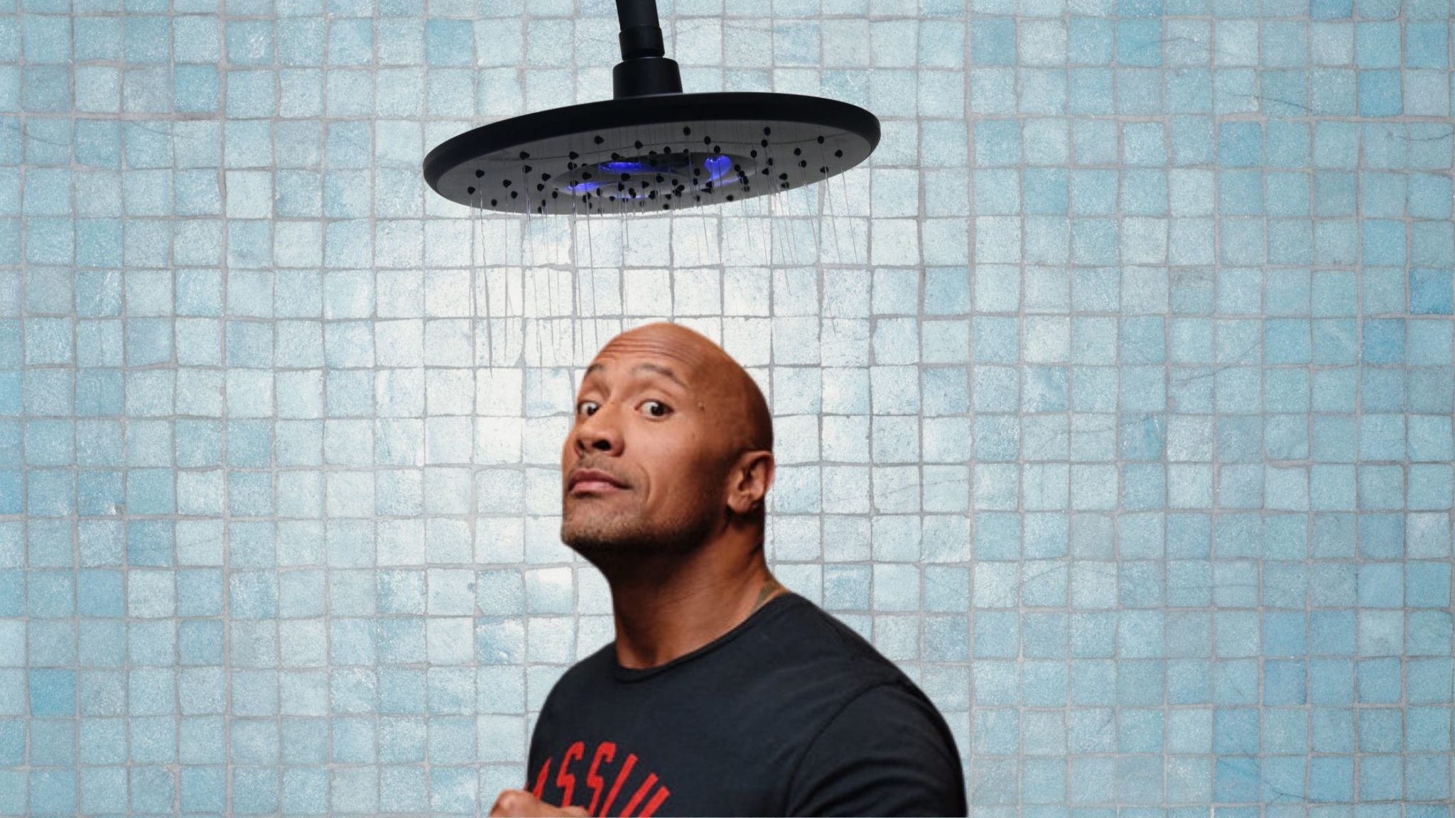 The Rock douche dwayne johnson