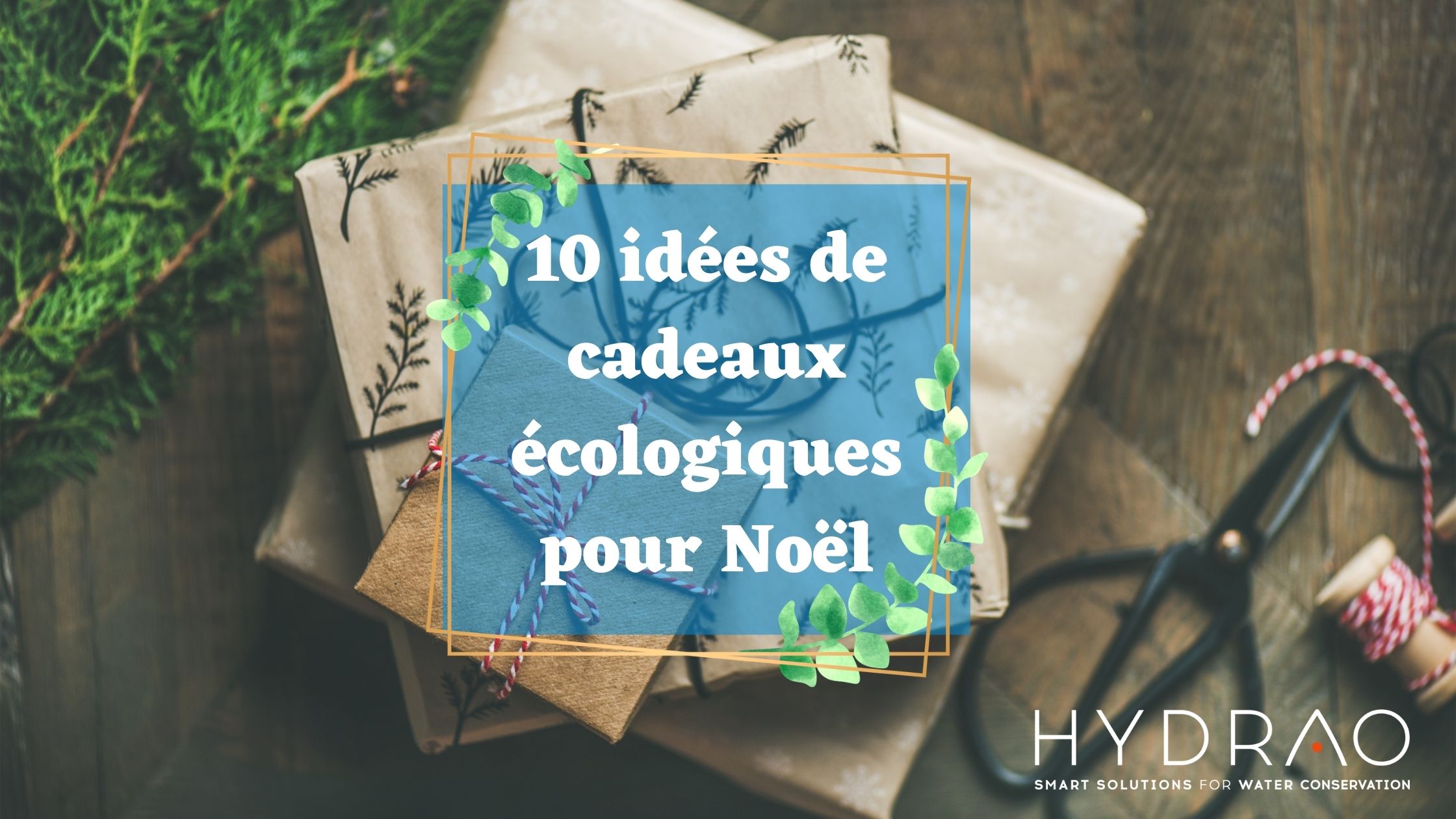 10 idées pour un cadeau de Noël écologique - Blog Hydrao