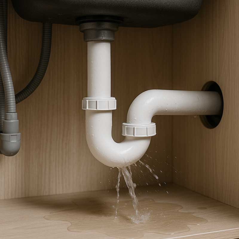 Pommeau de douche lumière verte